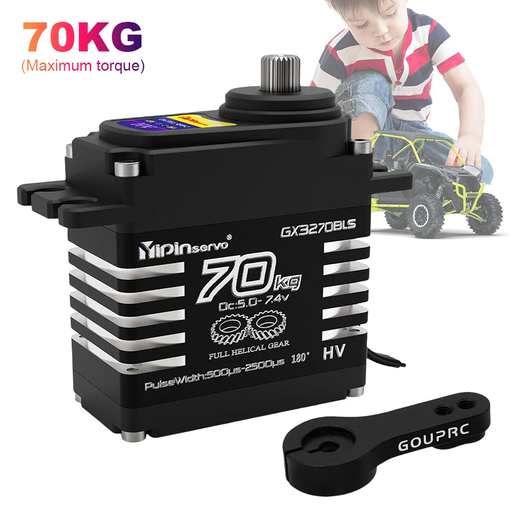Rc Car Servo - 1/2PCS Motor Brushless de Grande Torque