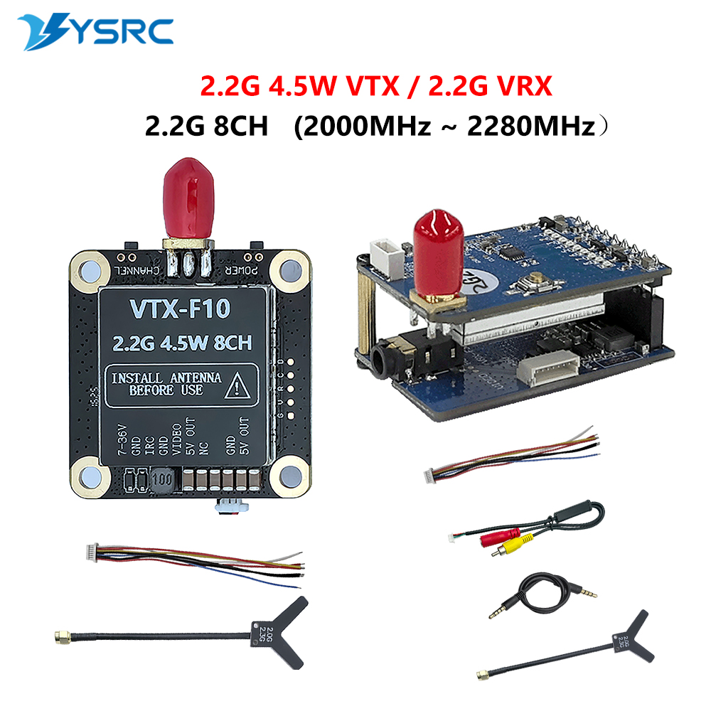 Vtx Video Transmitter - Transmissor de Vídeo FPV 2.0-2.2G 4.5W