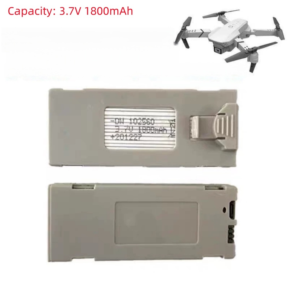 Drone Rc E88 Pro - 1-10 pces 3.7v 1800mah rc drone