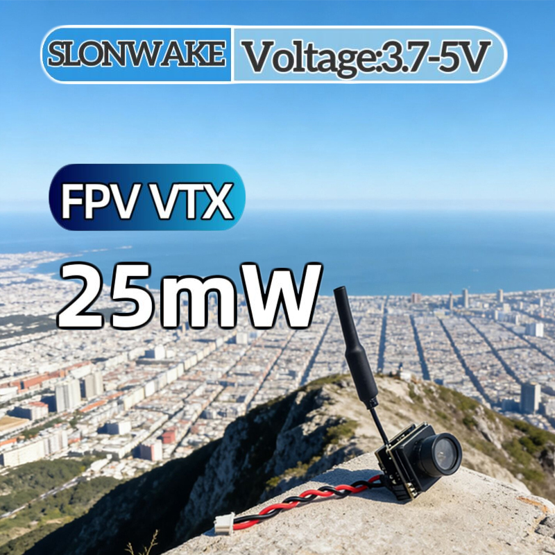 Rc Transmitter Drone - Transmissor e Câmera Integrados SLONWAKE FPV