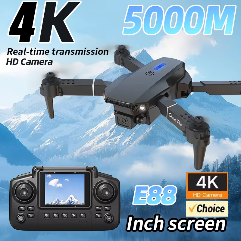 Drone Rc E88 Pro - Dron de Fotografia Aérea HD com