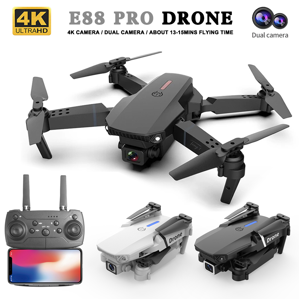 Drone Rc E88 Pro - Drone Mini RC E88 2026 Dobrável