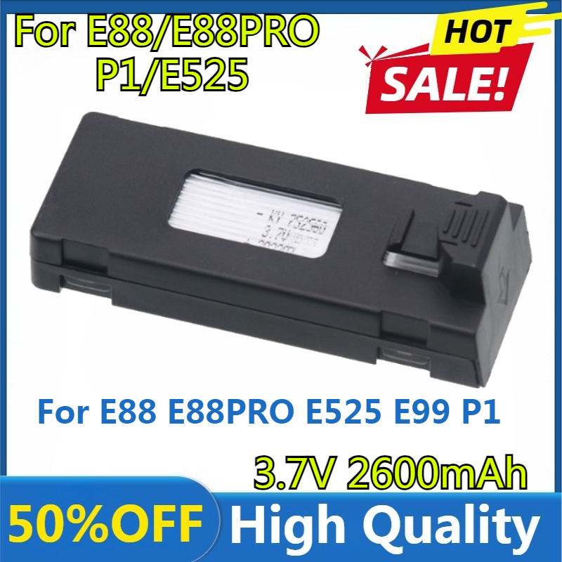 Drone Rc E88 Pro - Bateria lipo e88 3.7v 2600mah para