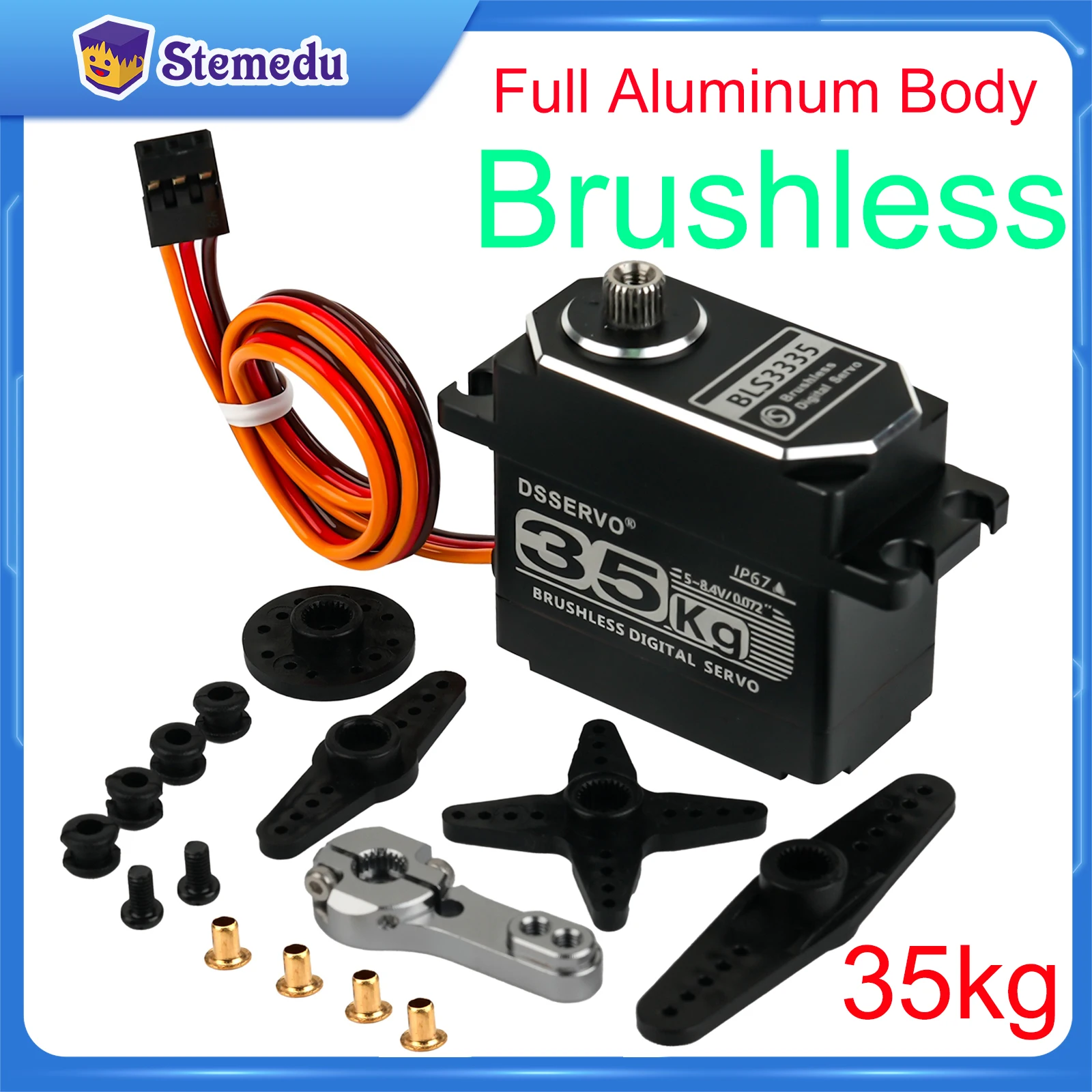 Rc Car Servo - 35kg bls3335 servo motor digital de