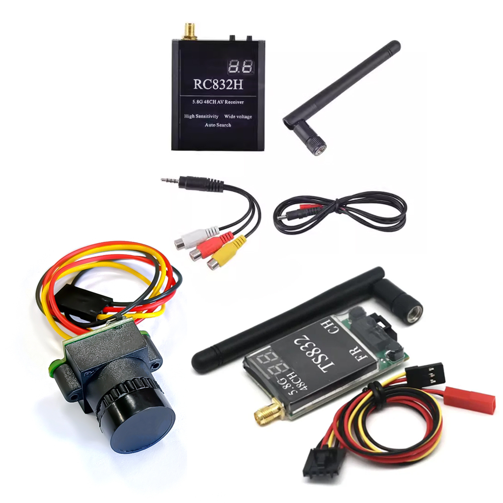 Drone Rc Leading - Transmissor sem fio AV, receptor TS832,