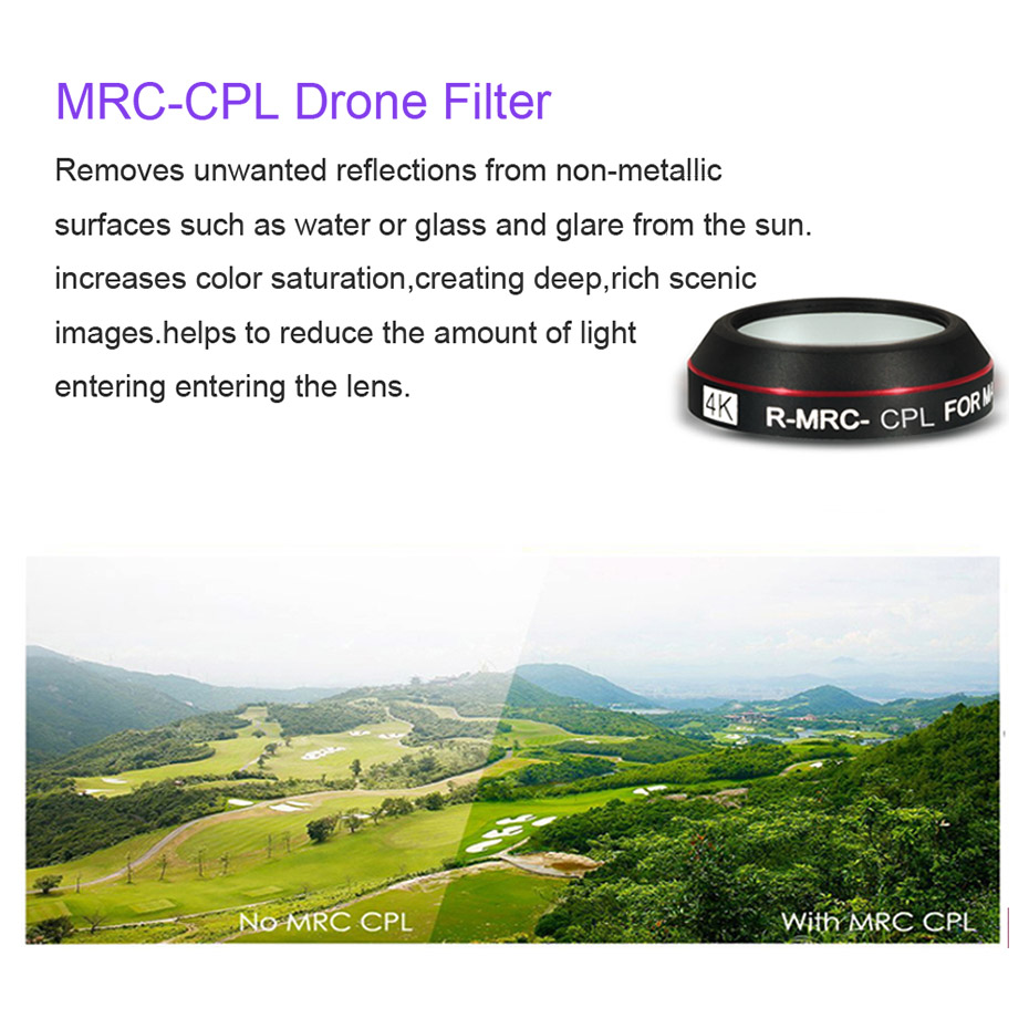 Filtro do zangão para mavic pr - Drone Rcfpvpro avaliação e preço