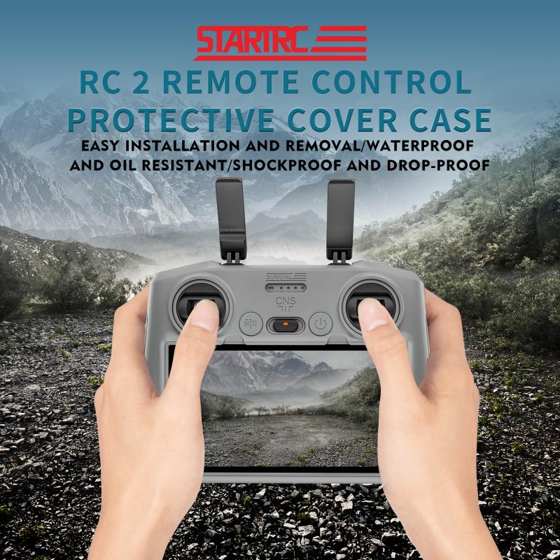 Capa de silicone à prova de ch - Drone Rc Controller Cover avaliação e preço