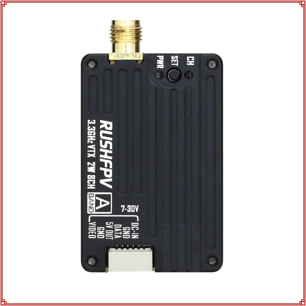 Novo Transmissor RUSHFPV 3.3G  - Rc Transmitter Drone avaliação e preço