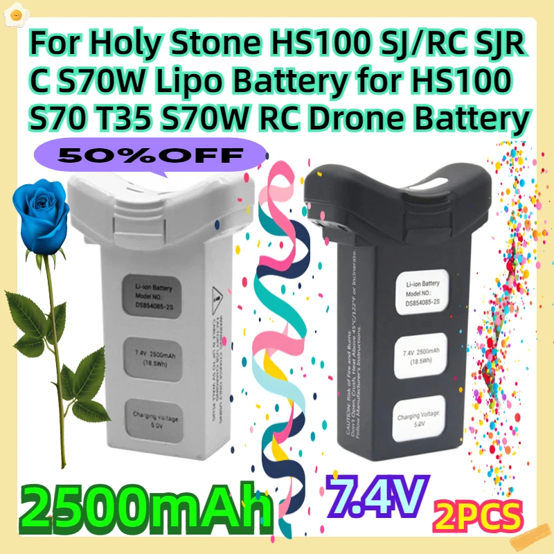 Bateria Lipo 7.4V 2500mAh para - Drone Sjrc avaliação e preço