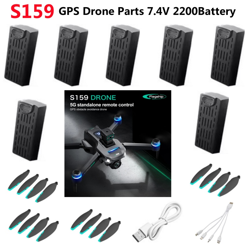 S159 gps evitar obstáculos con - Drone Rc Gps S159 avaliação e preço