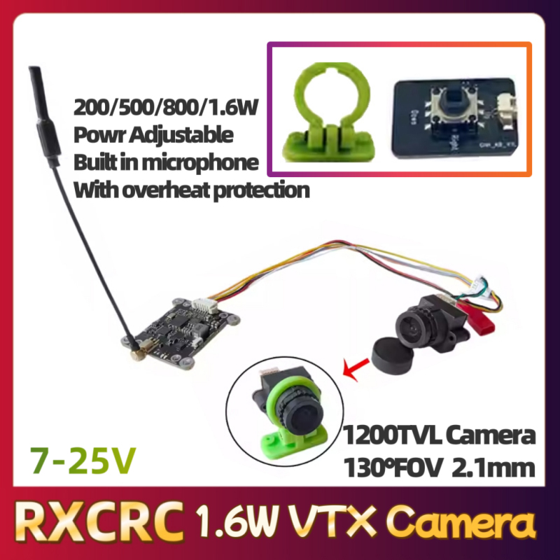Módulo RXCRC 5.8G 48CH 1.6W VT - Rc Transmitter Drone avaliação e preço