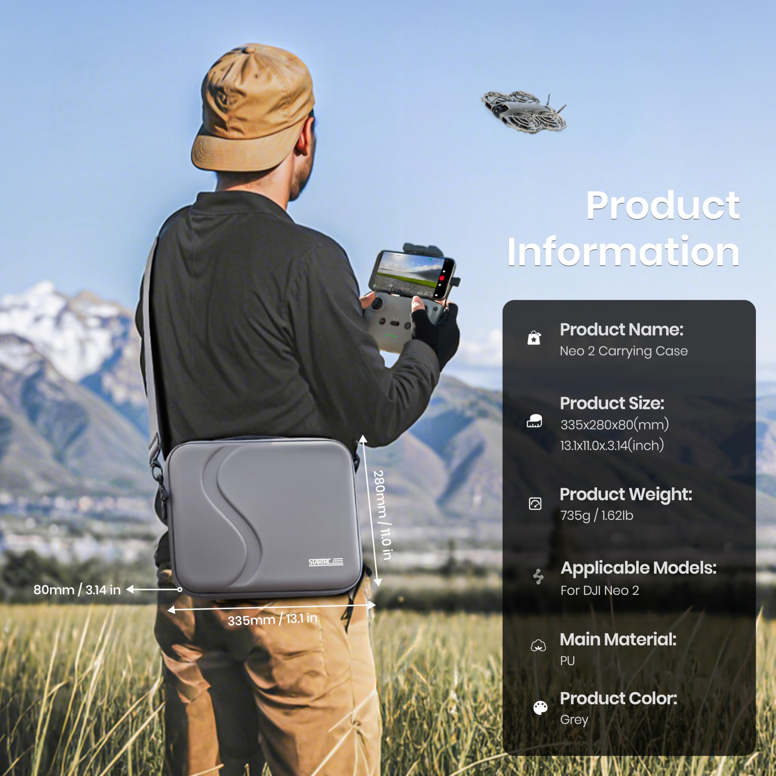 Estojo de Transporte para Aces - Drone Carrying Bag avaliação e preço