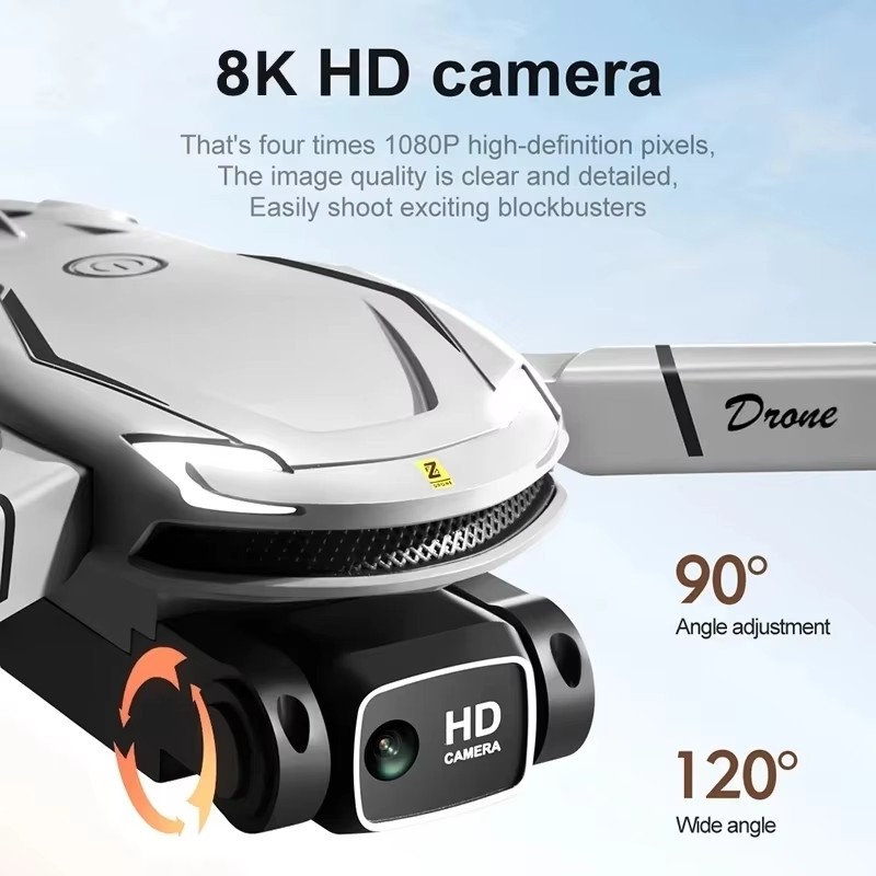 Dron de Fotografia Aérea HD co - Drone Rc E88 Pro avaliação e preço