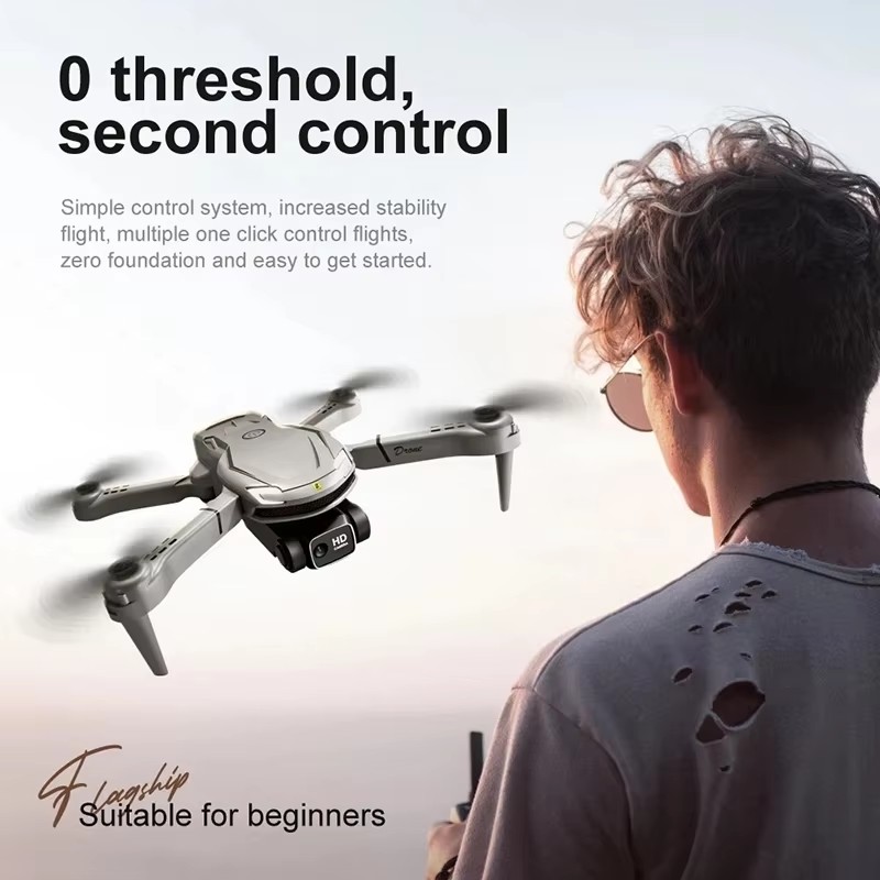 Dron de Fotografia Aérea HD co - Drone Rc E88 Pro avaliação e preço