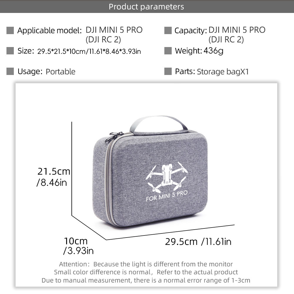 Estojo de armazenamento para d - Drone Carrying Bag avaliação e preço