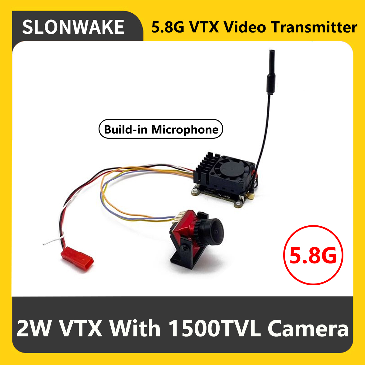Transmissor FPV VTX SLONWAKE 5 - Rc Transmitter Drone avaliação e preço
