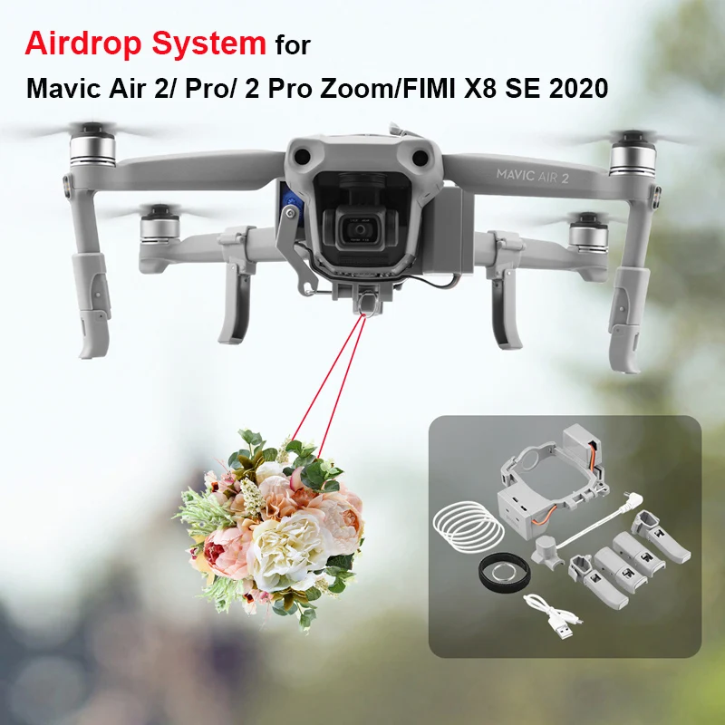 Sistema airdrop para dji mavic - Drone Rcfpvpro avaliação e preço