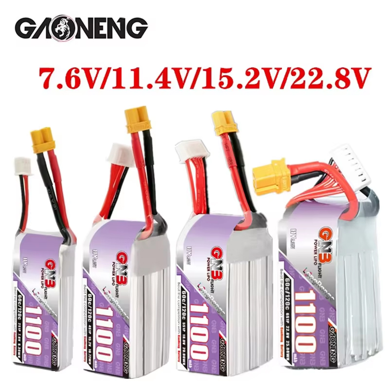 Gbn 1100mah 2S 3S 4S 6S 60c/12 - Drone Rc Leading avaliação e preço