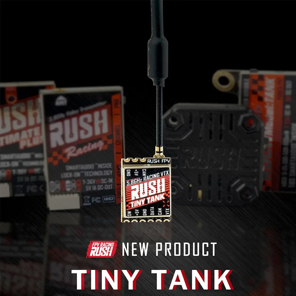 RUSHFPV Tiny Tank VTX 5.8GHz 3 - Vtx Video Transmitter avaliação e preço
