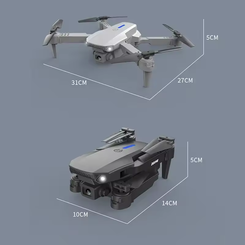 Novo Drone RC E88 Pro 2026 com - Drone Rc E88 Pro avaliação e preço