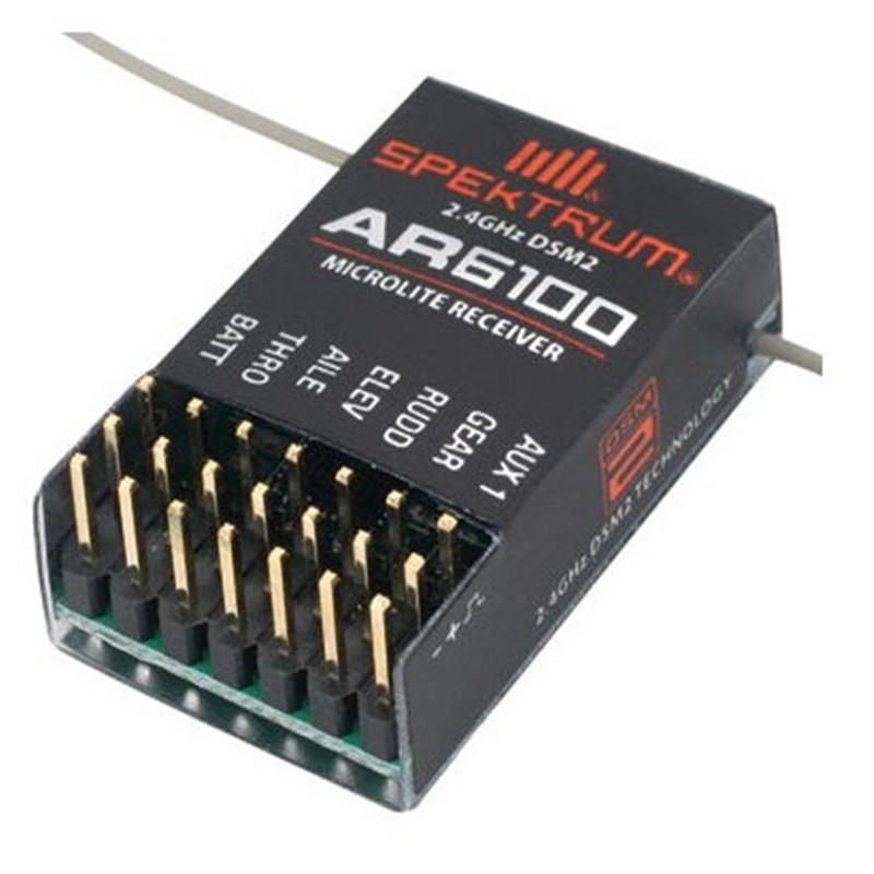 AR6100 DSM2 6CH 2.4GHz Recepto - Drone Tech Rc avaliação e preço