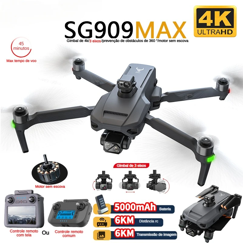 Zll sg909 sg909max drone profi - Drone Zll Rc avaliação e preço