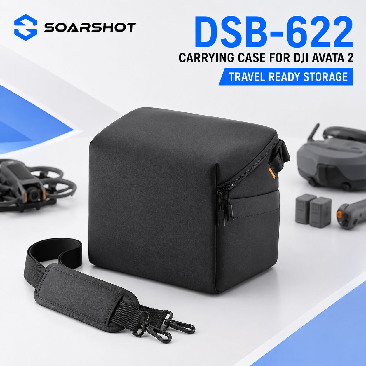Estojo de Transporte SOARSHOT  - Drone Carrying Bag avaliação e preço